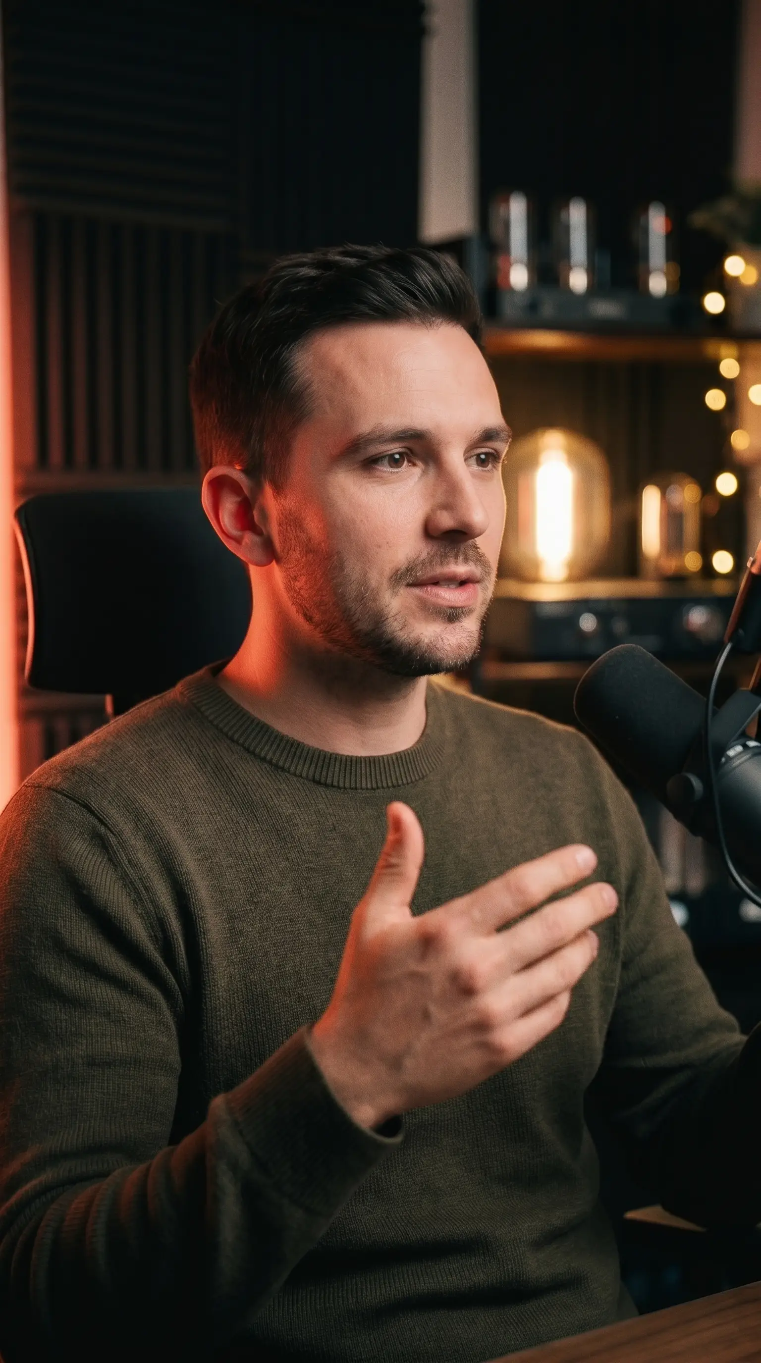 Quip vertical clip, captioned: Where the voice cracks